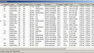 sWeather screenshot