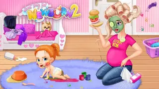 Sweet Baby Girl Newborn Baby screenshot