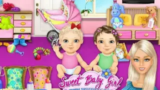 Sweet Baby Girl Twin Sisters screenshot