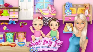 Sweet Baby Girl Twin Sisters screenshot