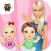 Sweet Baby Girl Twin Sisters