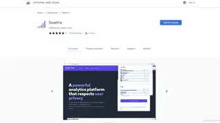 Swetrix Analytics screenshot