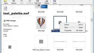 SWF Picture Extractor screenshot