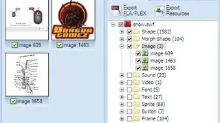 SWF Picture Extractor screenshot