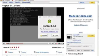 Swfdec screenshot