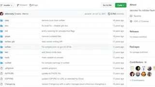 Swfdec screenshot