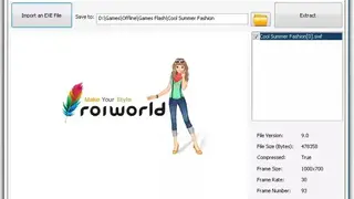 SWFTools screenshot