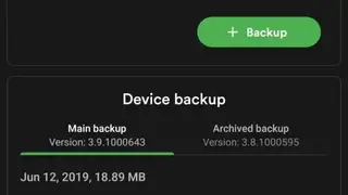 Swift Backup screenshot