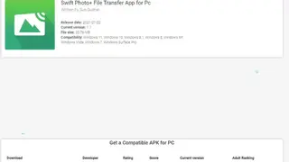 Swift Photo+ File Transfer App screenshot