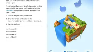 Swift Playgrounds screenshot