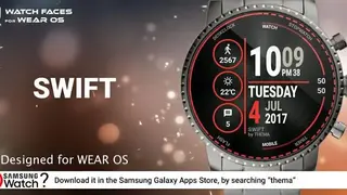 Swift Watch Face & Clock Widget screenshot