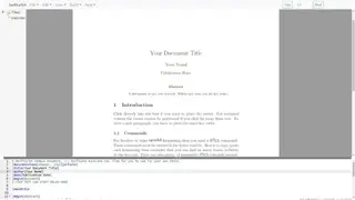 SwiftLaTeX screenshot