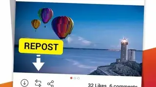 SwiftRepost screenshot