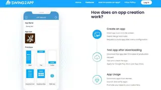 Swing2App screenshot