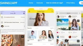 Swing2App screenshot