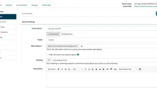 Swoogo screenshot
