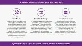 Sycamore Campus screenshot