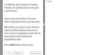 Syften screenshot