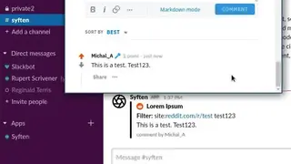 Syften screenshot
