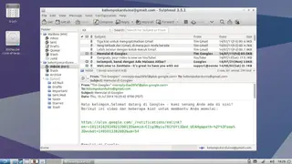 Sylpheed screenshot