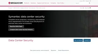 Symantec Data Center Security screenshot