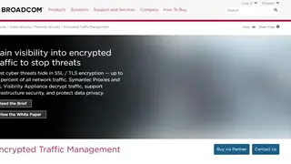 Symantec Encrypted Traffic Management screenshot