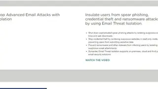 Symantec Messaging Gateway screenshot