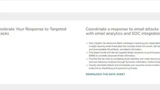 Symantec Messaging Gateway screenshot