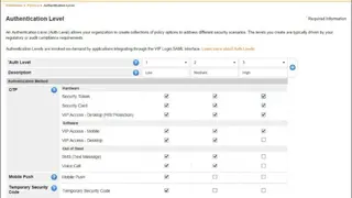 Symantec VIP screenshot