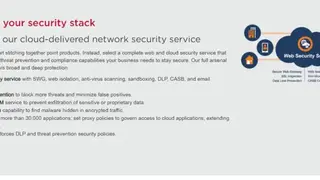 Symantec Web Security Service screenshot