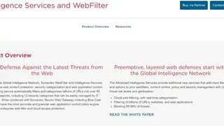 Symantec WebFilter screenshot
