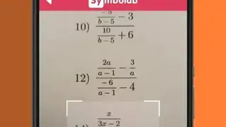 Symbolab Math Solver screenshot