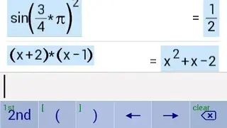 Symbolic Calculator screenshot