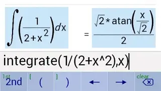Symbolic Calculator screenshot
