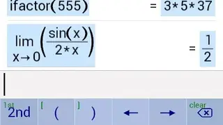 Symbolic Calculator screenshot