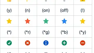 Symbols & Emoticons screenshot