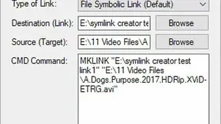 Symlink Creator screenshot