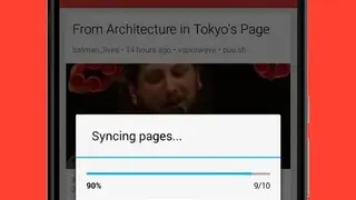 Sync for reddit screenshot