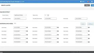 Syncfusion Big Data Platform screenshot