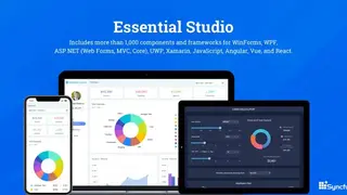 Syncfusion Essential Studio screenshot