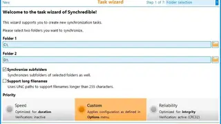 Synchredible screenshot