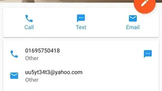 Synchronize Cloud Contacts screenshot