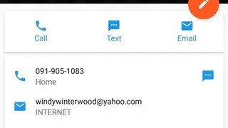 Synchronize Cloud Contacts screenshot