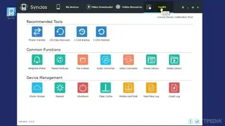 Syncios screenshot