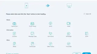 Syncios Data Transfer screenshot