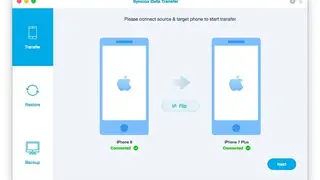 Syncios Mobile Transfer screenshot