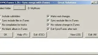 SYNCiTunes screenshot