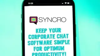 SYNCRO Web Chat screenshot