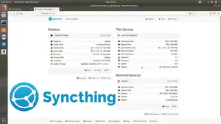 Syncthing screenshot