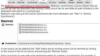 Synkron screenshot